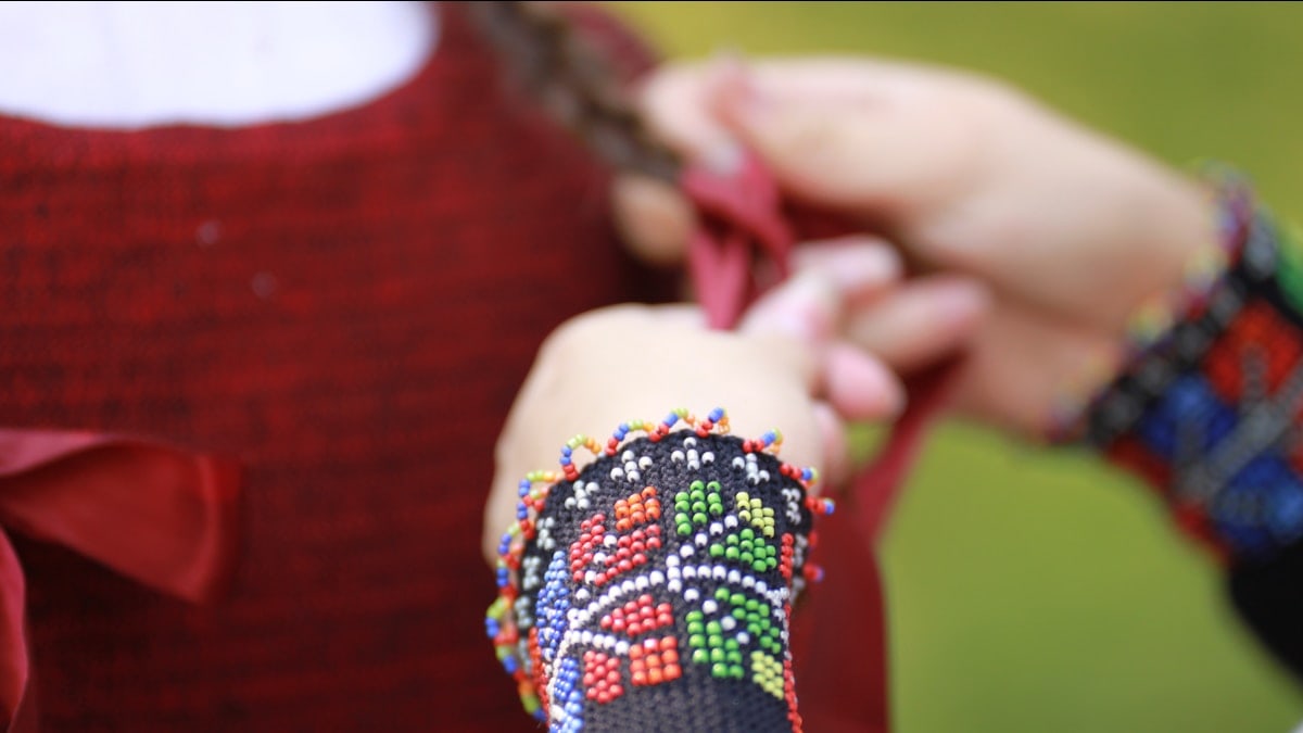 Tradicional lithuanian folk clothing